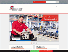 Tablet Screenshot of buehler-technologies.com